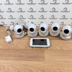 Motorola 5 Camera Video Baby Monitor Lot MBP50 VM50 Monitor